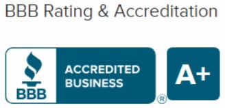 BBB Accredited since October 31, 2003. A+ Rating