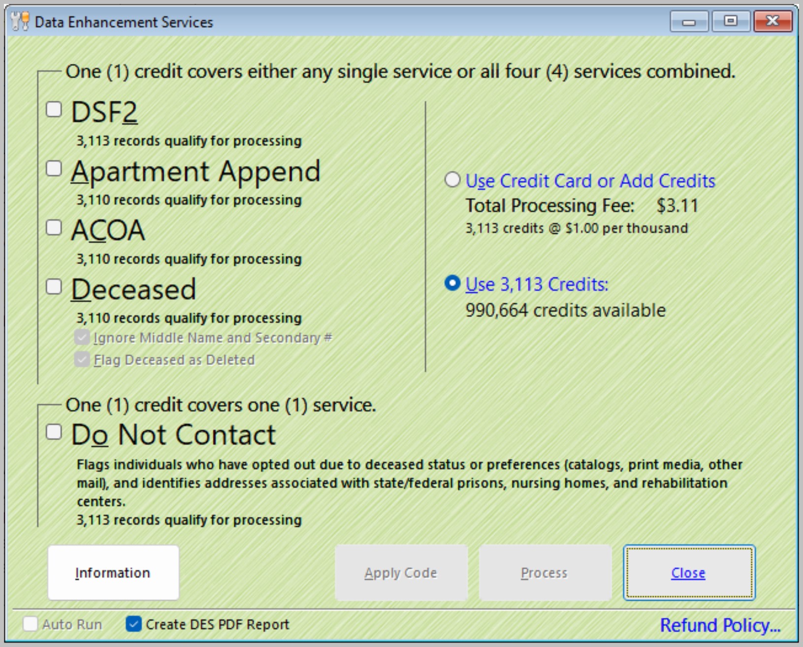 AccuZIP6 Data Enhancement Services